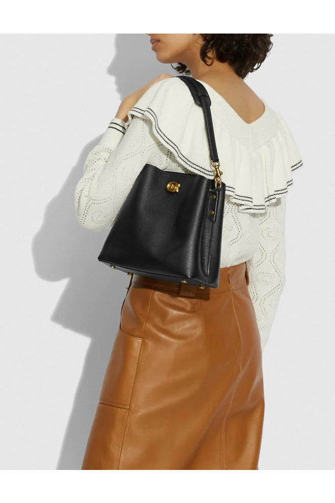 Buy Coach Willow Bucket Bag 30 - Black in Pakistan