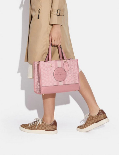 Buy Coach Dempsey Carryall In Signature Jacquard With Stripe And Coach Patch Bag Small in Pakistan