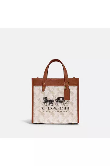 Buy Coach Horse and Carriage Tote 22 - White in Pakistan