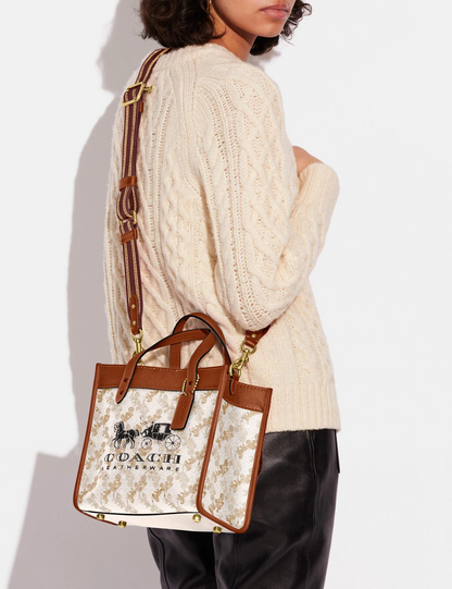 Buy Coach Field Tote In Signature Canvas With Horse And Carriage Print Bag Small in Pakistan