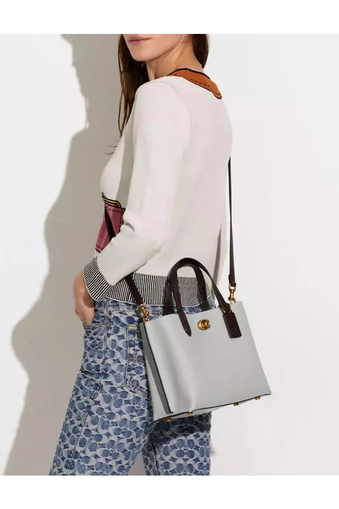 Buy Coach Willow Tote 24 - Dove Grey in Pakistan