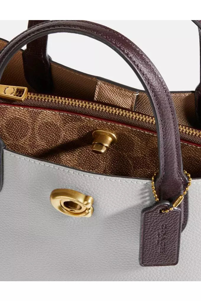 Buy Coach Willow Tote 24 - Dove Grey in Pakistan