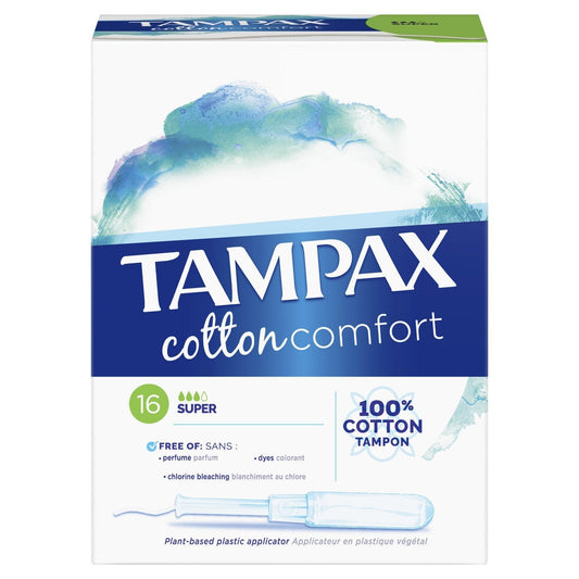Buy Tampax Tampax cotton comfort super plus 16s in Pakistan