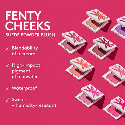 Fenty Beauty Fenty Cheeks Suede Powder Blush- Tutu Turnt