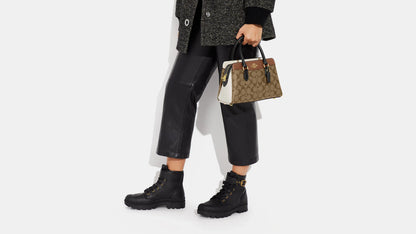 Buy Coach Mini Darcie Carryall in Signature Canvas Bag Small in Pakistan