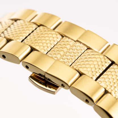 Buy Emporio Armani Black Dial Gold Steel Strap Watch for Men - AR5857 in Pakistan