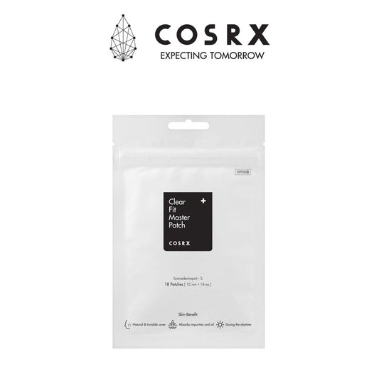 COSRX clear fit master patch packaging on a white background