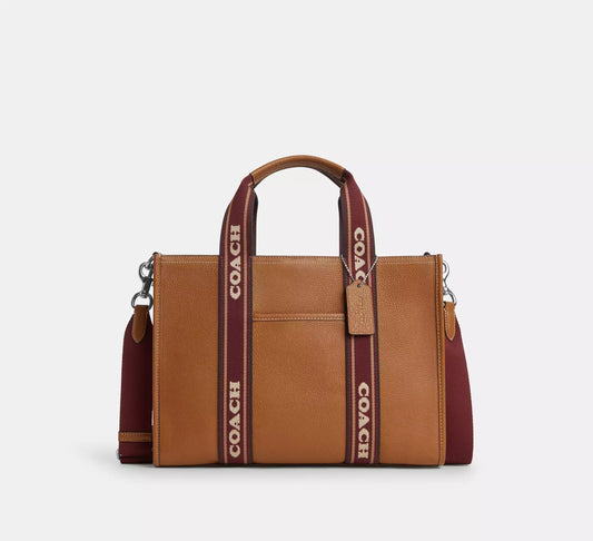 Buy Coach Smith Tote Bag - Silver/Penny Multi in Pakistan