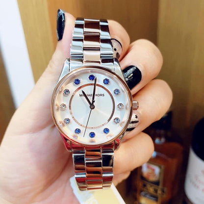Buy Michael Kors Analogue Two Tone Women's Watch - MK6605 in Pakistan
