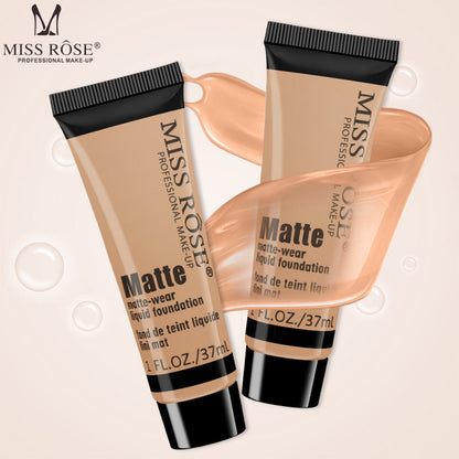 Buy Miss Rose Long Lasting Liquid Full Skin Coverage Soft Matte Foundation 37 - Ml in Pakistan
