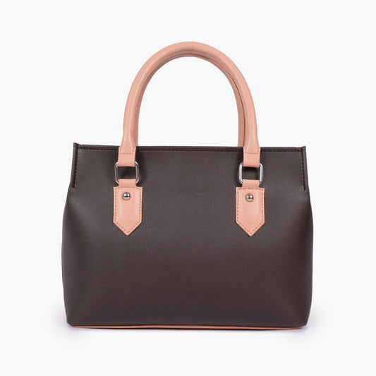 Buy Small Satchel Bag - Dark Brown in Pakistan