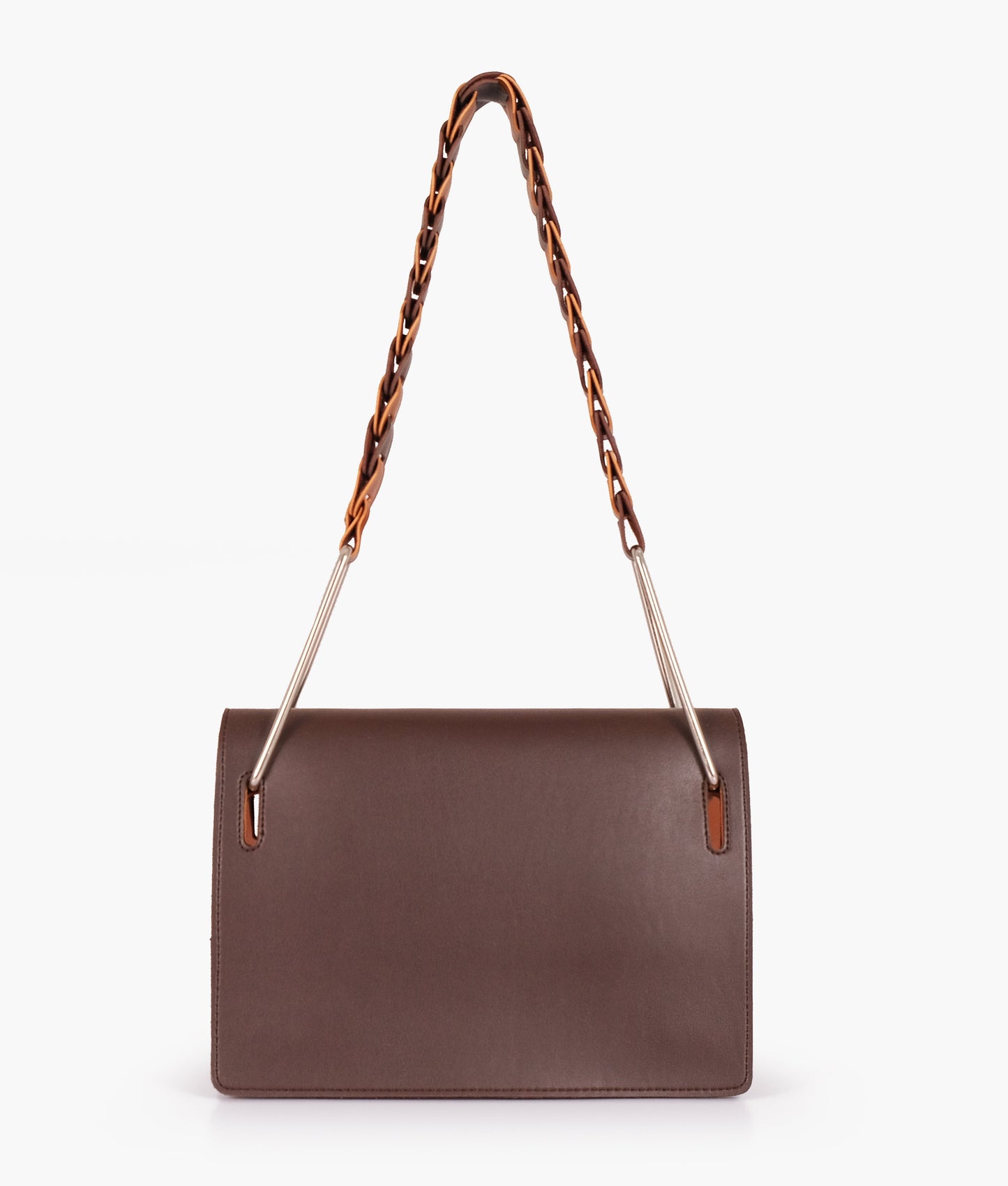 Buy Loop Strap Shoulder Bag - Dark Brown in Pakistan