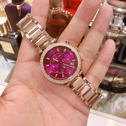 Buy Michael Kors Parker Plum Dial Women's Watch - Mk6417 in Pakistan