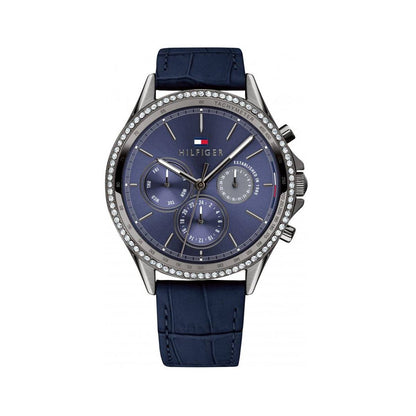 Buy Tommy Hilfiger Ari Blue Dial Blue Leather Strap Watch for Women - 1781979 in Pakistan
