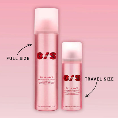 One Size On Til Dawn Mattifying Waterproof Setting Spray