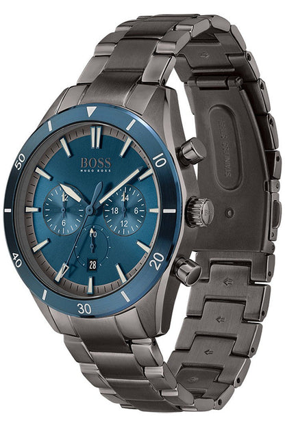 Buy Hugo Boss Men’s Chronograph Quartz Stainless Steel Blue Dial 44mm Watch 1513863 in Pakistan