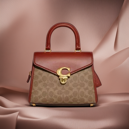 Buy Coach Sammy Top Handle Bag in Signature Canvas in Pakistan