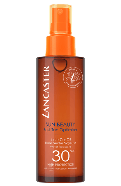 Buy Lancaster Sun Beauty Fast Tan Optimizer Satin Dry Oil Spf30 150 - Ml in Pakistan