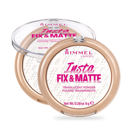 Buy Rimmel London Insta Fix & Matte Powder - 001 Translucent in Pakistan