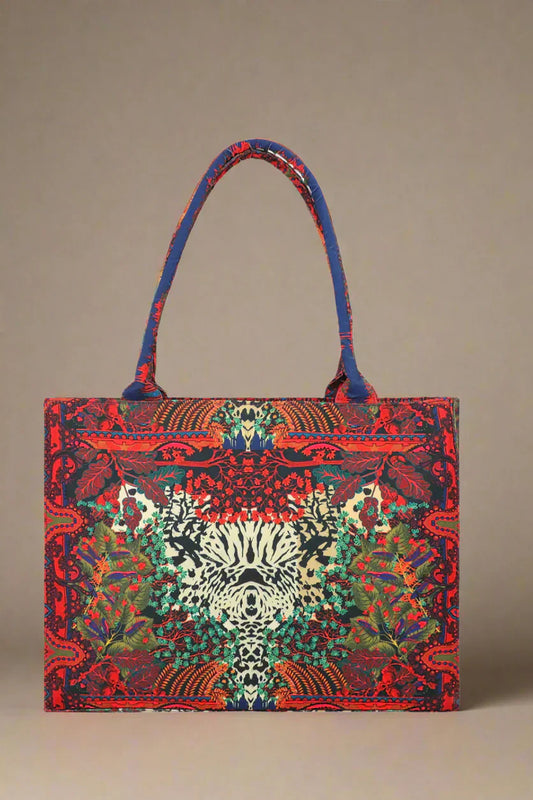 Buy Canvas Tote Bag Tiger Art in Pakistan