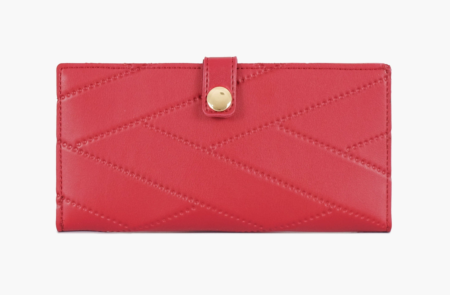 Buy Quilted Two Fold Wallet - Maroon in Pakistan