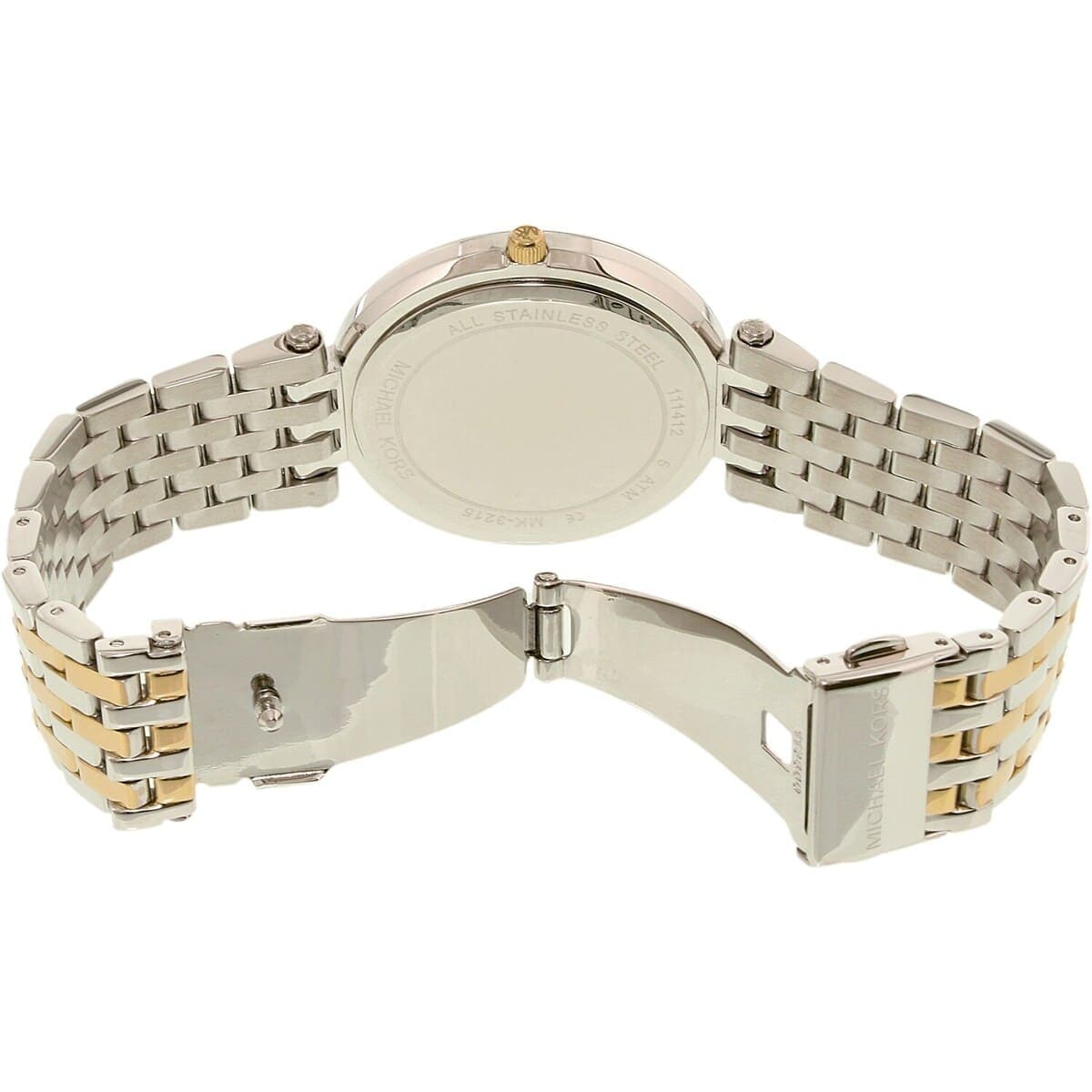 Buy Michael Kors Women’s Quartz Stainless Steel Gold Two-Tone Bracelet 39mm Watch MK3215 in Pakistan