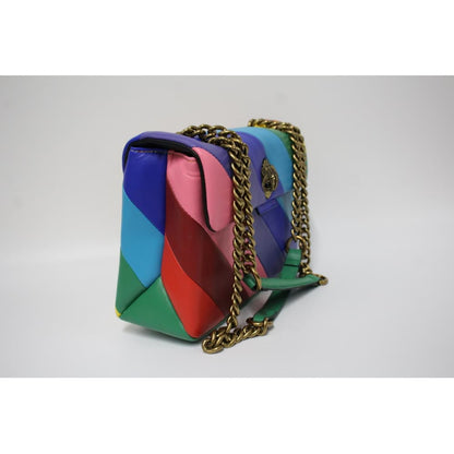 Buy Kurt Geiger London Kensington Leather Shoulder Bag Medium - Rainbow in Pakistan