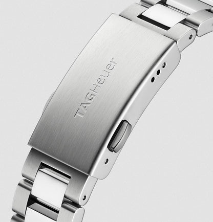 Buy Tag Heuer Aquaracer Blue Dial with Diamonds Silver Steel Strap Watch for Women - WAY131N.BA0748 in Pakistan
