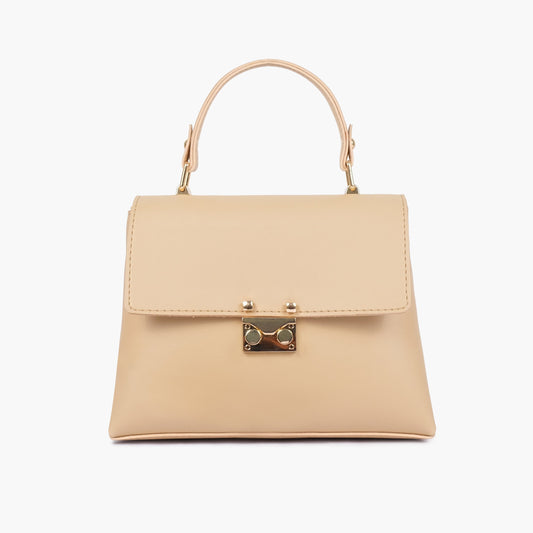 Buy Mini Top Handle Bag - Off White in Pakistan