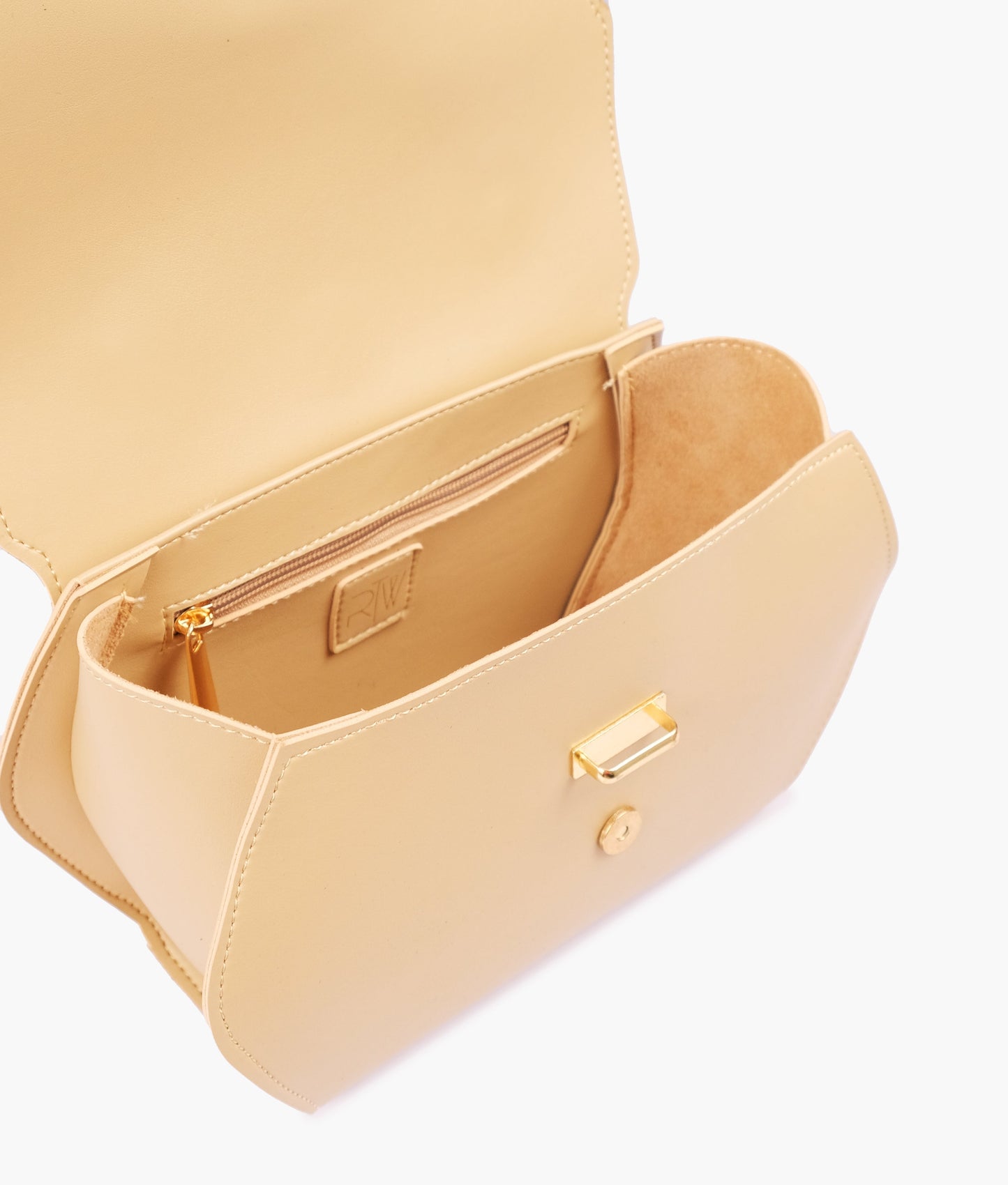 Buy Off-White Top-Handle Hexagon Bag in Pakistan