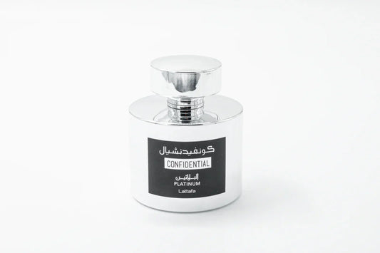 Buy Lattafa Unisex Confidential Platinum EDP Perfume 100ML in Pakistan
