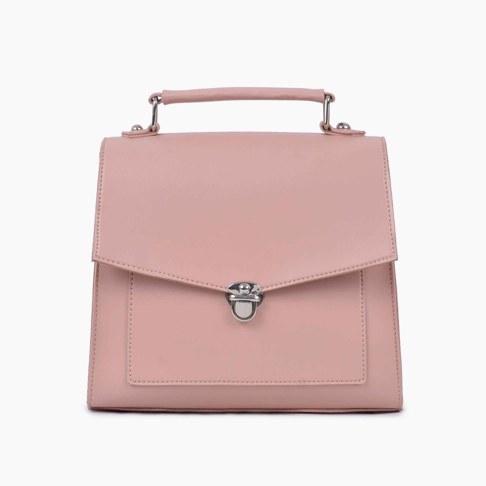 Buy Push Lock Messenger Bag - Peach in Pakistan