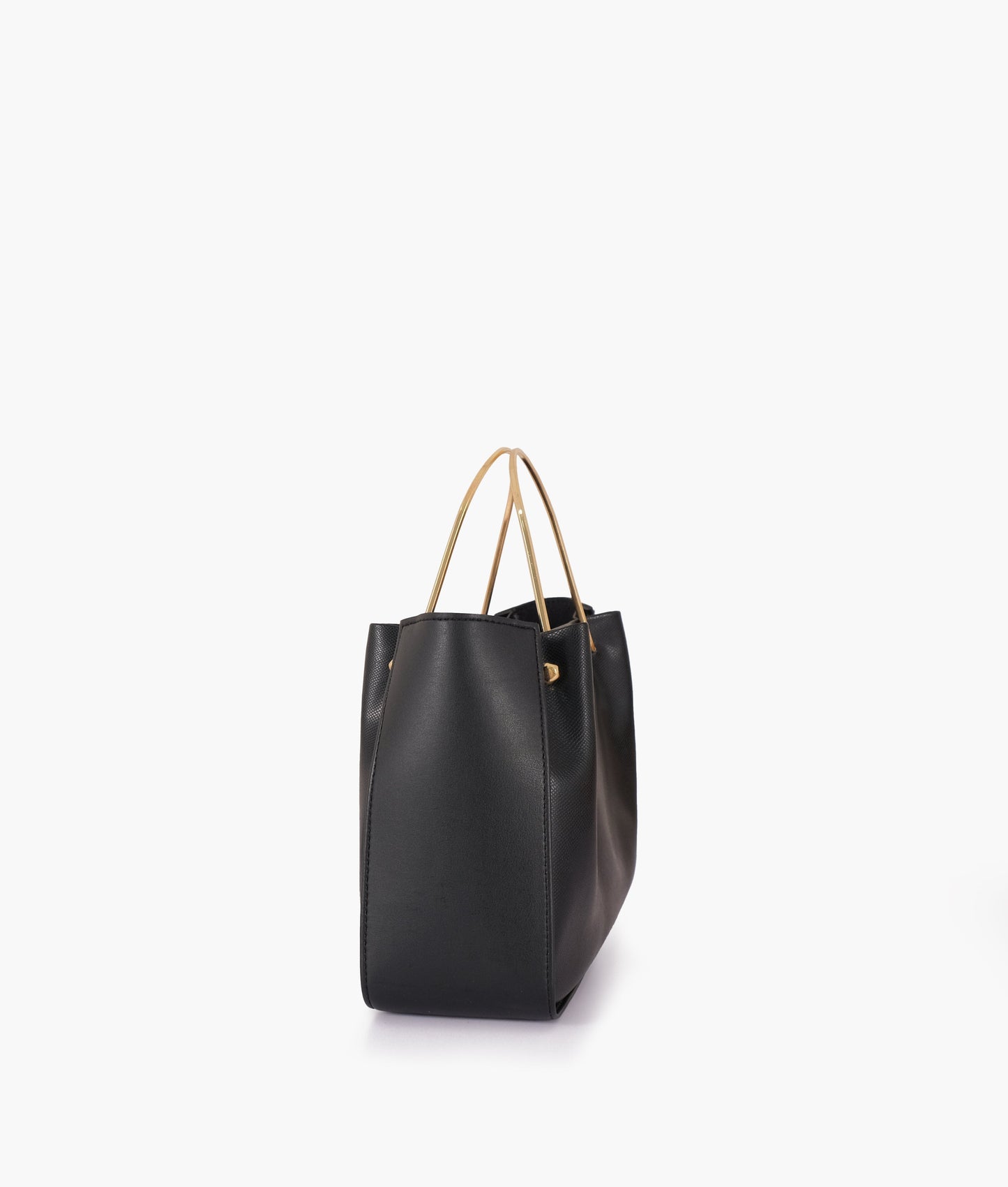 Buy Pearl Black Metallic Handle Shoulder Bag in Pakistan