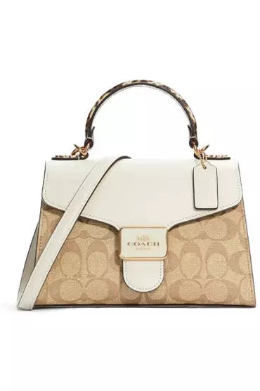 Buy Coach Pepper Satchel - Signature White in Pakistan