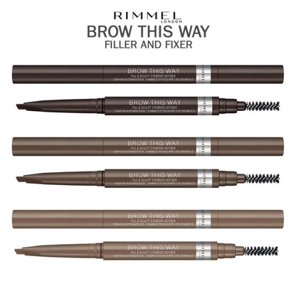 Buy Rimmel London Brow This Way 2in1 Filler & Fixer Light in Pakistan