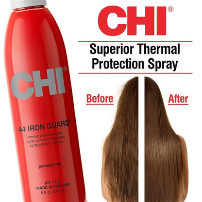 Order CHI 44 Iron Guard Thermal Protection Spray, Heat Protectant, Paraben Free, 59ml
