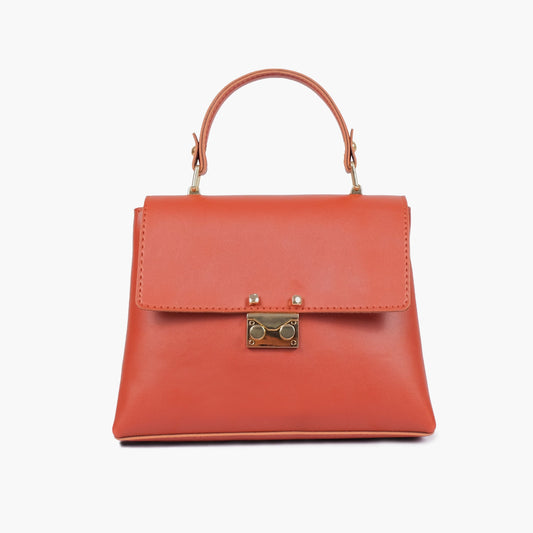 Buy Mini Top Handle Bag - Rust in Pakistan