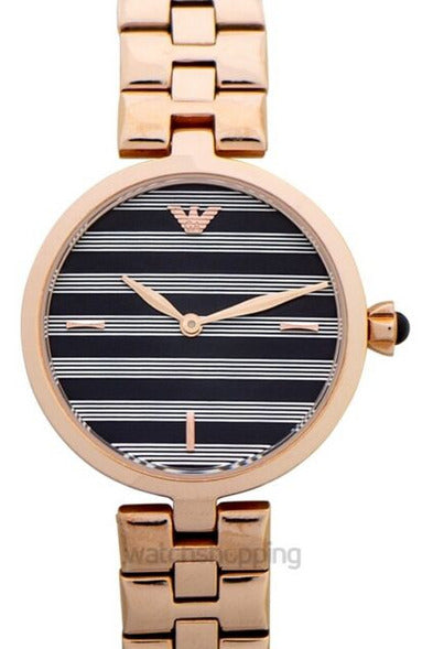 Buy Emporio Armani Women's Quartz Stainless Steel Blue & Grey Dial 32mm Watch AR11220 in Pakistan