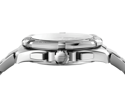 Buy Tag Heuer Aquaracer Black Dial Silver Steel Strap Watch for Men - CAY1110.BA0927 in Pakistan