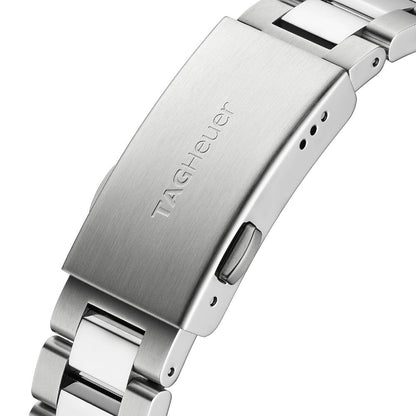 Buy Tag Heuer Aquaracer Black Mother of Pearl Dial with Diamonds Silver Steel Strap Watch for Women - WAY131P.BA0748 in Pakistan