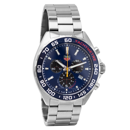 Buy Tag Heuer Formula 1 Chronograph Blue Dial Silver Steel Strap Watch for Men - CAZ101AB.BA0842 in Pakistan