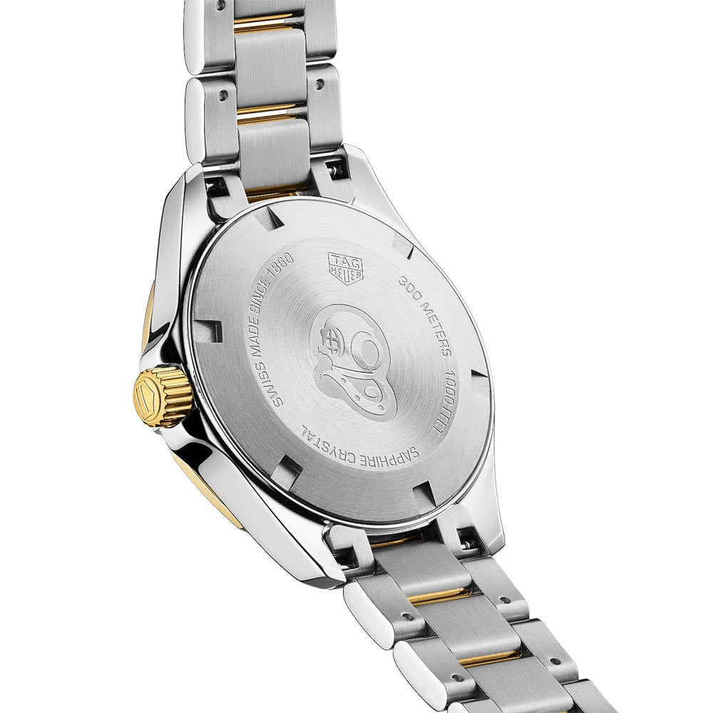 Buy Tag Heuer Aquaracer Blue Dial Two Tone Steel Strap Watch for for Women - WBD1325.BB0320 in Pakistan