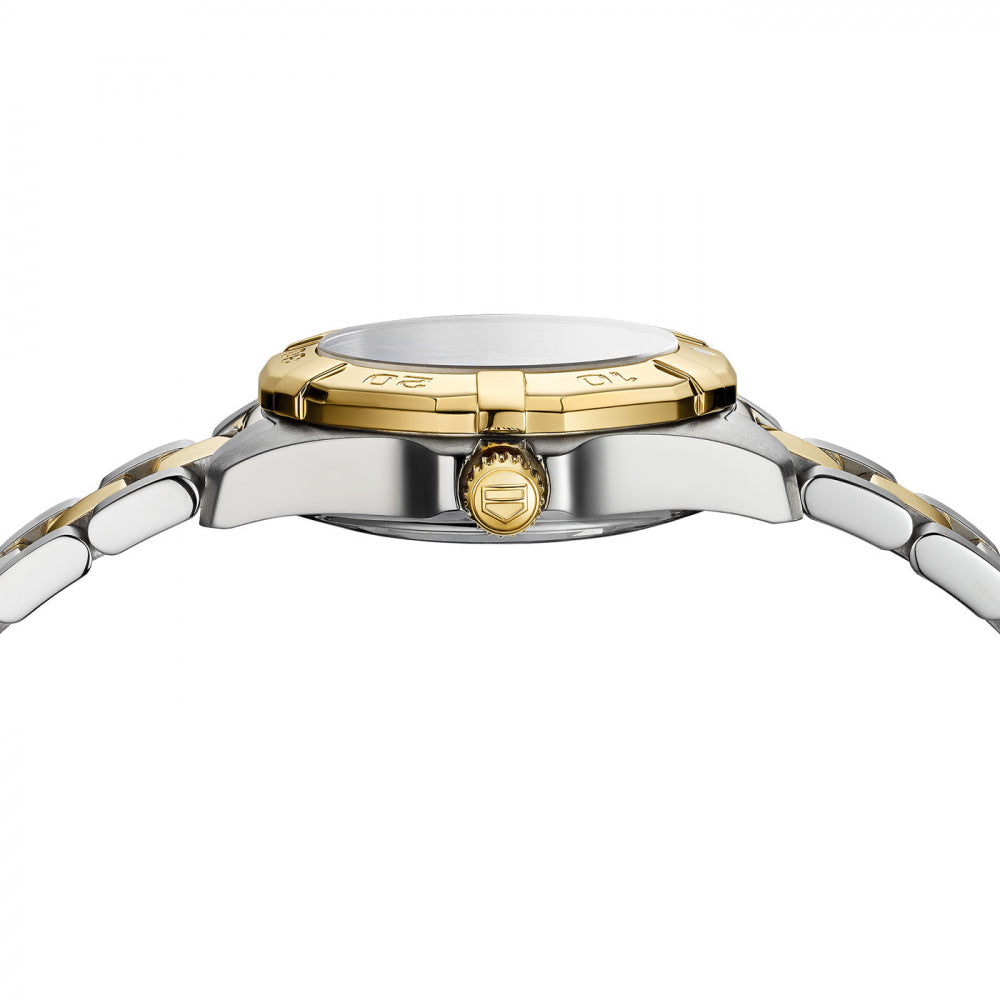 Buy Tag Heuer Aquaracer Mother of Pearl Dial Two Tone Steel Strap Watch for Women - WBD1420.BB0321 in Pakistan