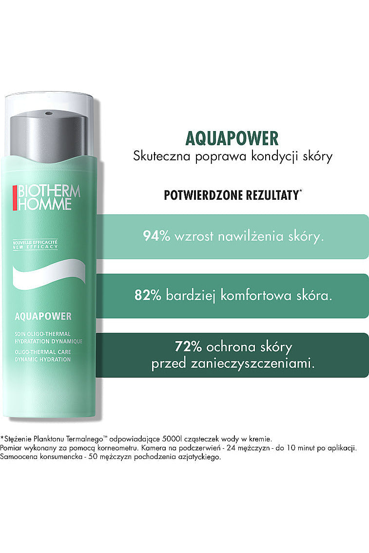 Buy Biotherm Homme Aquapower Oligo Thermal Care Dynamic Hydration - 20ml in Pakistan