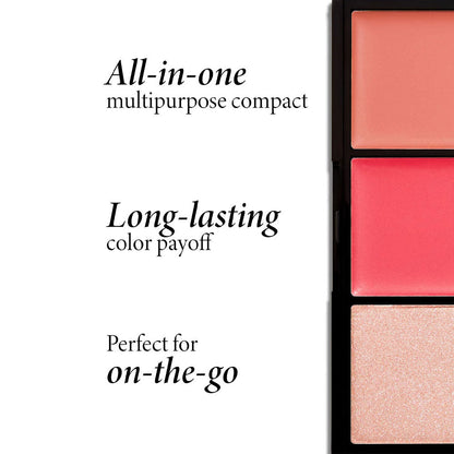 Laura Geller Made to Multitask Eye Lip Cheek Palette - Think Pink
