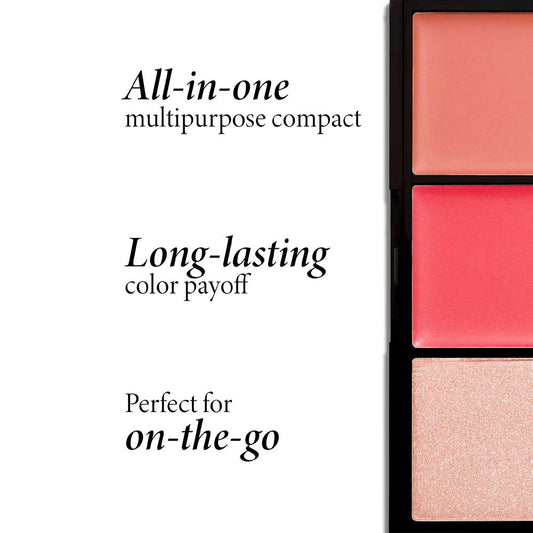 Laura Geller Made to Multitask Eye Lip Cheek Palette - Think Pink