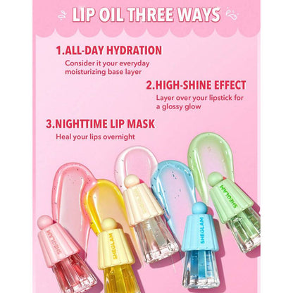 Sheglam Jelly Wow Hydrating Lip Oil - Princess Vibes