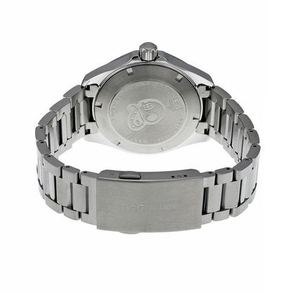 Buy Tag Heuer Aquaracer Black Dial Silver Steel Strap Watch for Men - WAY1110.BA0928 in Pakistan