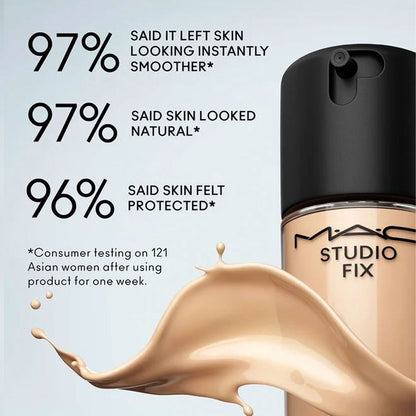 Mac Studio Fix Fluid SPF 15 24HR Matte Foundation + Oil Control - NC 15 -30 ML